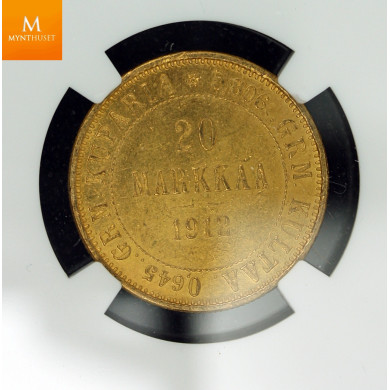 Finland: 20 Markkaa 1880 NGC MS64 Better Year Finland: 20 Markkaa 1880 NGC MS64 Better Year