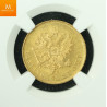 Finland Russia 10 Markkaa 1879 S kvalitet 0/01, NGC MS65