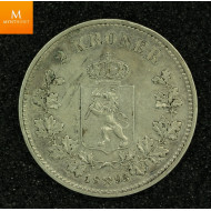 2 kroner 1893 kvalitet 1+