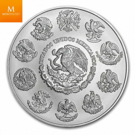 Mexivo Libertad 2020 5 Oz SØLV i kvalitet BU med kapsel