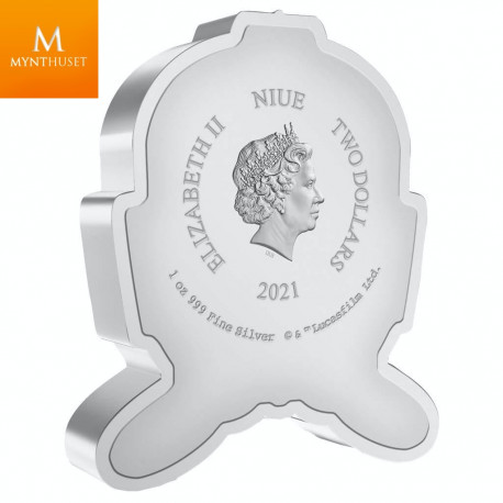 Niue 2021 IMPERIAL TIE FIGHTER PILOT - 1 OZ  STAR WARS™