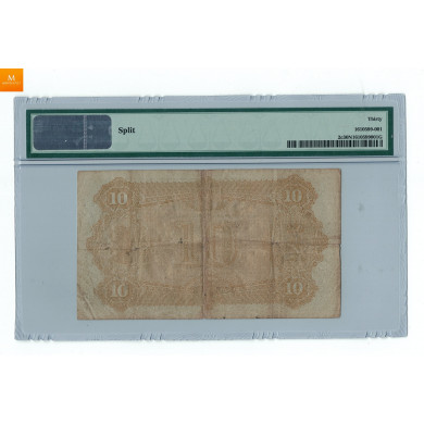 10 krone 1894 Oxholm kvalitet 1/1- PMG VF30 eneste kjente ex av signaturen 10 krone 1894 Oxholm kvalitet 1/1- PMG VF30 eneste kjente ex av signaturen