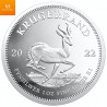 South Africa 2022 KRUGERRAND 1 OZ  SØLV I KVALITET PROOF MED ESKE OG COA