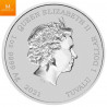 Tuvalu 2021 THE SIMPSON™ 1 DOLLAR FAMILY 1 OZ SIMPSONS™ I KAPSEL