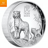 Australia 2022 YEAR OF THE TIGER  1 DOLLAR 1 OZ  LUNAR SERIES III HIGH KVALITET PROOF RELIEF