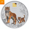 Australia 2022 YEAR OF THE TIGER  30 DOLLAR 1 KILO  LUNAR III MED GULL "PRIVY MARK" KVALITET BU