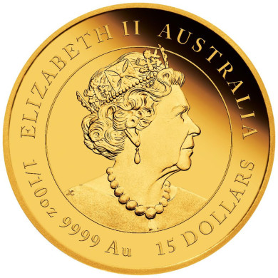 Australia 2022 1/10 oz Gull Lunar S3 «Year of the Tiger» Proof M/Etui & COA Australia 2022 1/10 oz Gull Lunar S3 «Year of the Tiger» Proof M/Etui & COA
