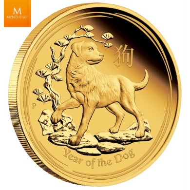 Australia 2022 1/10 oz Gull Lunar S3 «Year of the Tiger» Proof M/Etui & COA Australia 2022 1/10 oz Gull Lunar S3 «Year of the Tiger» Proof M/Etui & COA