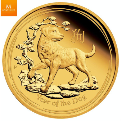 Australia 2022 1/10 oz Gull Lunar S3 «Year of the Tiger» Proof M/Etui & COA Australia 2022 1/10 oz Gull Lunar S3 «Year of the Tiger» Proof M/Etui & COA