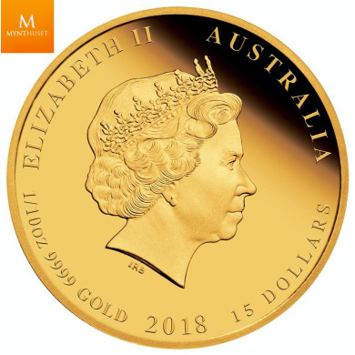 Australia 2022 1/10 oz Gull Lunar S3 «Year of the Tiger» Proof M/Etui & COA Australia 2022 1/10 oz Gull Lunar S3 «Year of the Tiger» Proof M/Etui & COA
