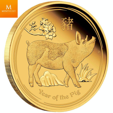 Australia 2022 1/10 oz Gull Lunar S3 «Year of the Tiger» Proof M/Etui & COA Australia 2022 1/10 oz Gull Lunar S3 «Year of the Tiger» Proof M/Etui & COA