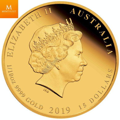 Australia 2022 1/10 oz Gull Lunar S3 «Year of the Tiger» Proof M/Etui & COA Australia 2022 1/10 oz Gull Lunar S3 «Year of the Tiger» Proof M/Etui & COA