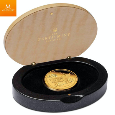 Australia 2022 1/10 oz Gull Lunar S3 «Year of the Tiger» Proof M/Etui & COA Australia 2022 1/10 oz Gull Lunar S3 «Year of the Tiger» Proof M/Etui & COA