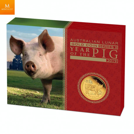 Australia 2022 1/10 oz Gull Lunar S3 «Year of the Tiger» Proof M/Etui & COA