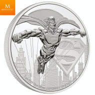 Niue 2021 BATMAN™ 1 OZ sølv mynt i kvalitet BU i kapsel