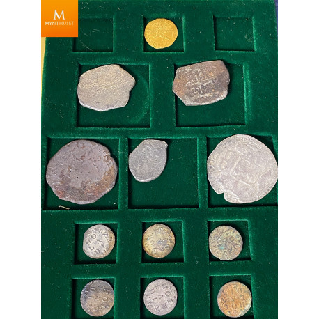 Rundeskatten gull dukat 1724 Utrecht kvalitet 0/01, NGC MS63