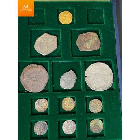 Rundeskatten gull dukat 1724 Utrecht kvalitet 0/01, NGC MS63