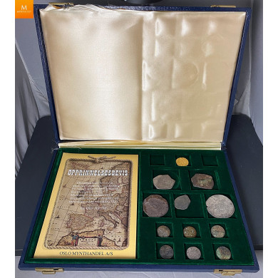 Rundeskatten gull dukat 1724 Utrecht kvalitet 0/01, NGC MS63 Rundeskatten gull dukat 1724 Utrecht kvalitet 0/01, NGC MS63