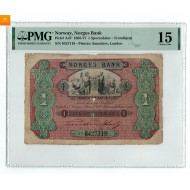 1 Speciedaler 1874 PMG Fine 15 "Holes"