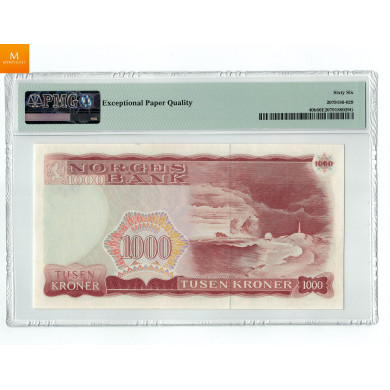 1000 kroner 1978 A5583033 kvalitet PMG 66 EPQ ( nydelig kvalitet 0) 1000 kroner 1978 A5583033 kvalitet PMG 66 EPQ ( nydelig kvalitet 0)
