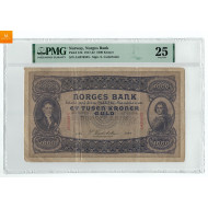 1000 kroner 1923 A0376333 PMG 25