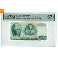 50 kroner 1983 N9876324 Kvalitet PMG MS67 EPQ , Nydelig kvalitet 0