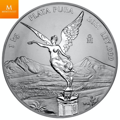 Meget sjelden! Mexico 2021 LIBERTAD 32 ONZA 1 KILO  CASA DE MONEDA DE MEXICO KVALITET PROOFLIKE Meget sjelden! Mexico 2021 LIBERTAD 32 ONZA 1 KILO  CASA DE MONEDA DE MEXICO KVALITET PROOFLIKE