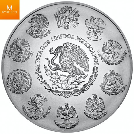 Meget sjelden! Mexico 2021 LIBERTAD 32 ONZA 1 KILO  CASA DE MONEDA DE MEXICO KVALITET PROOFLIKE