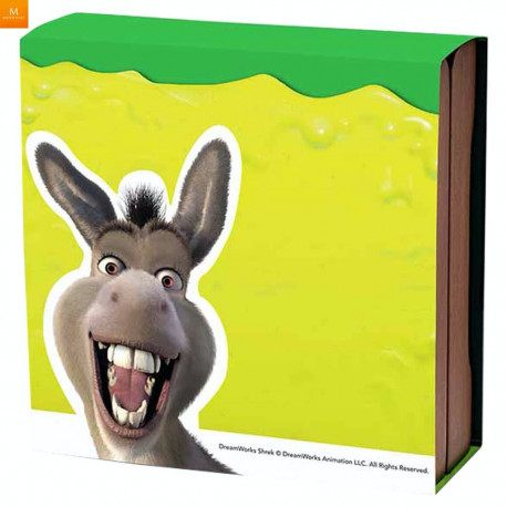 NYHET! Niue 2021 SHREK™  1 OZ GULL 250 $ Kvalitet: BU OPPLAG KUN 200 mynter