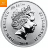 New Zealand 2020 "CRESTED PENGUIN"  1oz sølv i kapsel med ekthetsbevis