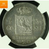 1/2 Speciedaler 1827 kvalitet 1+/01, NGC AU53