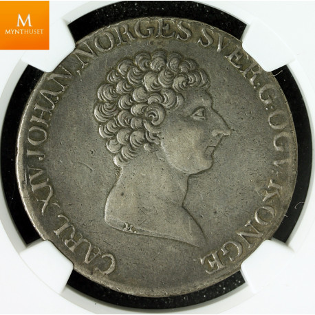 Speciedaler 1821 kvalitet 1/1+, NGC VF30