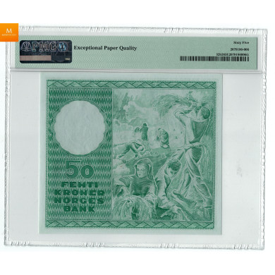 50 kroner 1958 C.8646959 kvalitet 0, PMG MS65 EPQ