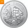 Solomon Islands 2022 MARY READ 1 OZ SØLV 999 i kapsel