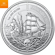 Solomon Islands 2022 MARY READ 1 OZ SØLV 999 i kapsel