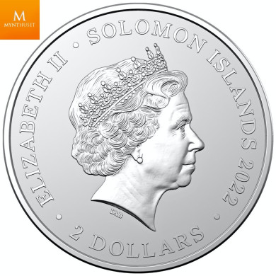 Solomon Islands 2022 MARY READ 1 OZ SØLV 999 i kapsel