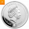 2021 Samoa 1 oz Silver Steve McQueen The King of Cool kvalitet BU i kapsel