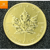 Canada maple leaf 2011 gull 1 oz 9999 kvalitet 0/01