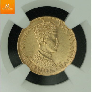 10 kroner 1910 kvalitet 01, NGC MS62 10 kroner 1910 kvalitet 01, NGC MS62