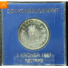 2 kroner 1887 "Retrike"