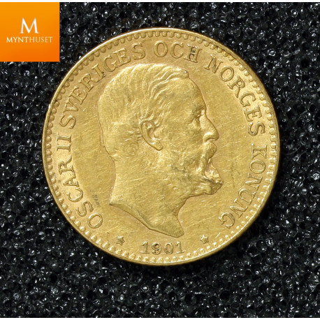 10 kronor 1901 kv 1+