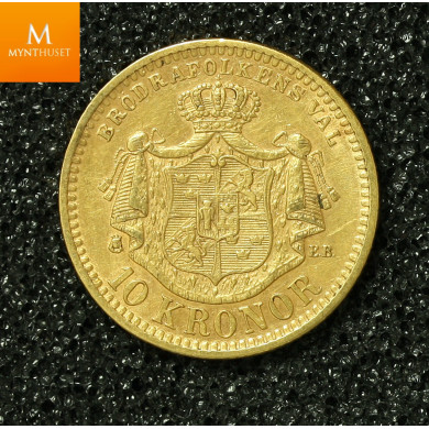 10 kronor 1901 kv 1+