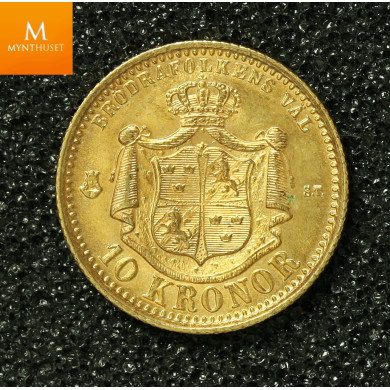 10 kronor 1901 kv 1+