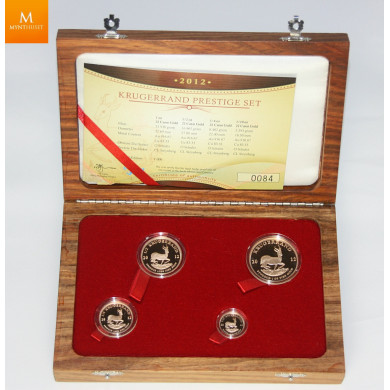 South Africa 2012 KRUGERRAND PRESTIGE SETT 1,85 OZ GULL South Africa 2012 KRUGERRAND PRESTIGE SETT 1,85 OZ GULL