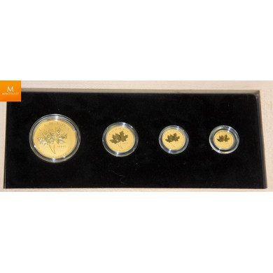 2013 THE MAPLE LEAF 1,4 OZ RENT GULL "FRACTIONAL SET" 2013 THE MAPLE LEAF 1,4 OZ RENT GULL "FRACTIONAL SET"