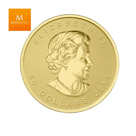 2013 THE MAPLE LEAF 1,4 OZ RENT GULL "FRACTIONAL SET"