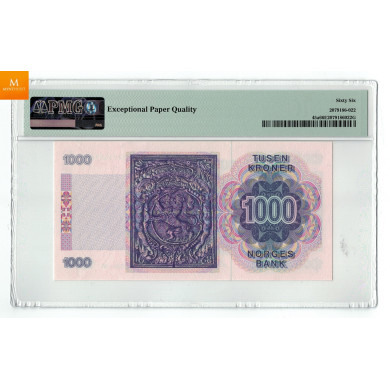 1000 kroner 1990 PMG MS67 EPQ