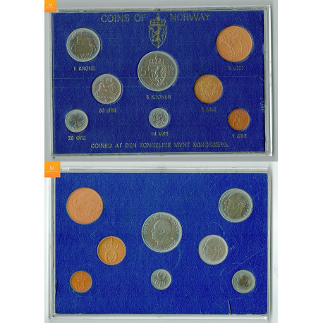 Meget vakkert hardplast sett 1968