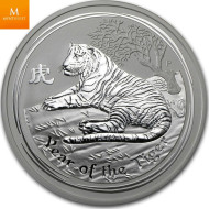 Australian 5 Oz Silver 8 Dollars "Year of the Pig" 2007