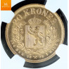 20 kroner 1878 kvalitet 0/01, NGC MS65